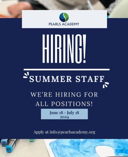 PA Hiring Summer Staff